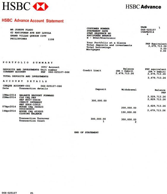 3 months of fake bank statements 2022 pdf