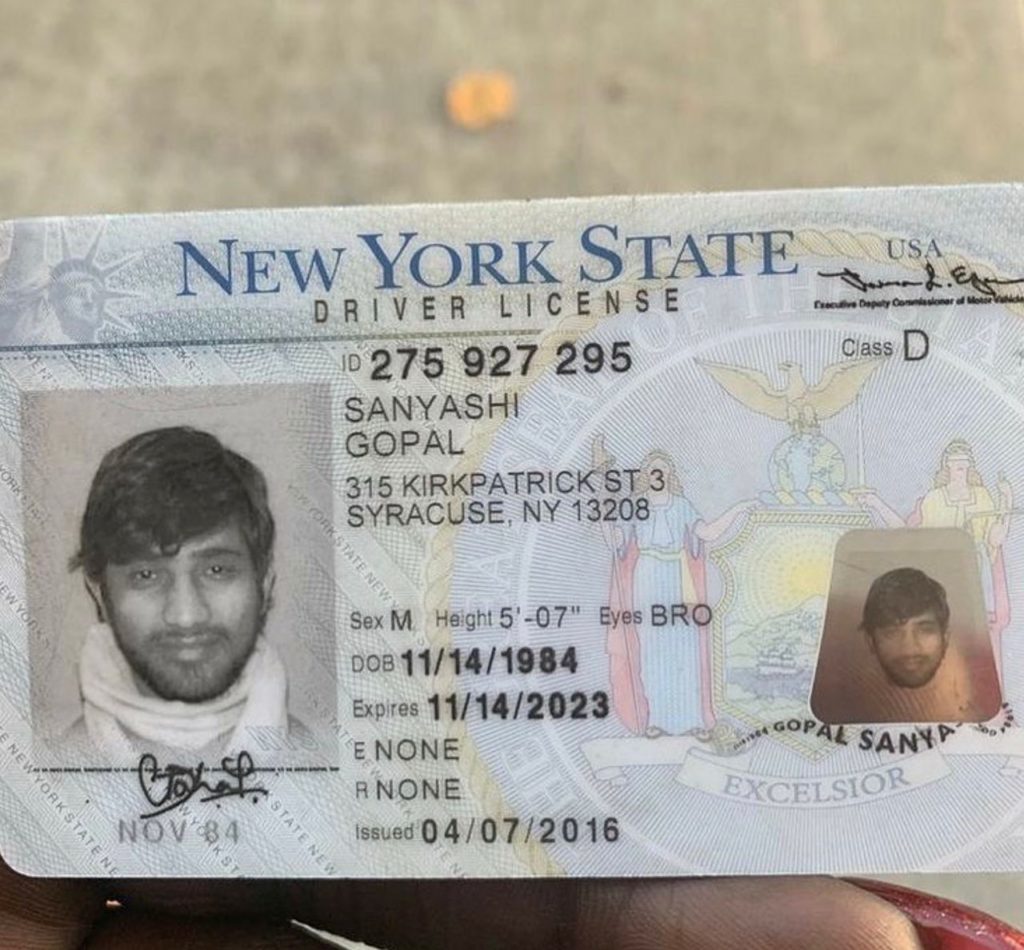 New York fake Driver License