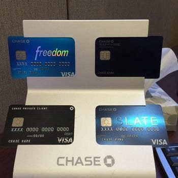 Credit card with high balance