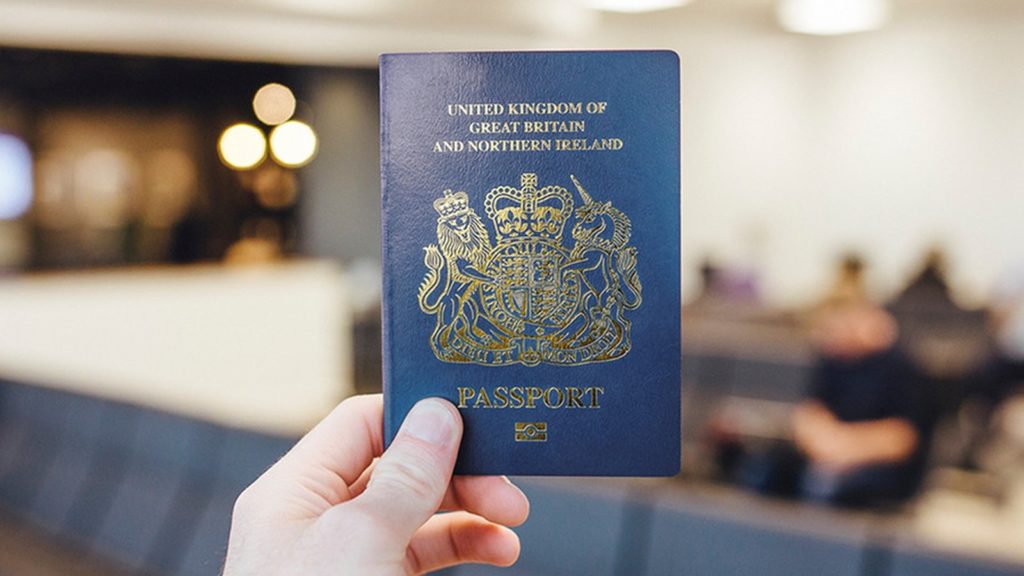 Fake UK Passport