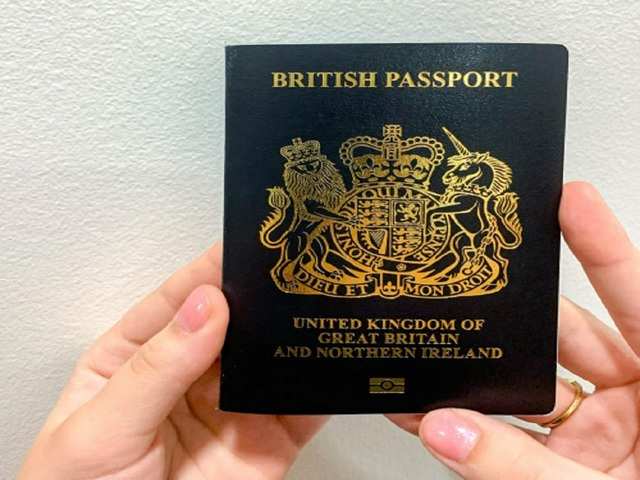 Fake Uk passport