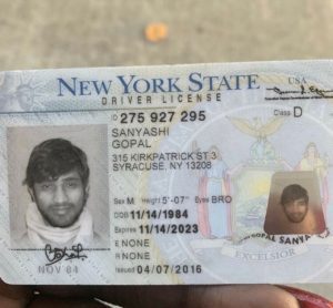 fake drivers license